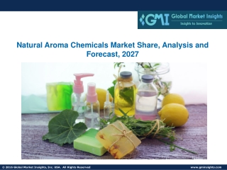 Natural Aroma Chemicals Market Share, Analysis and Forecast, 2027