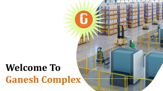 Warehouse Space Industrial Logistic Park in Kolkata - Ganesh Complex