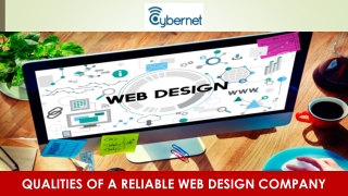 Qualities of a Reliable Web Design Company