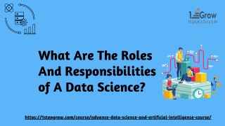 what are the roles and responsibilities of a data Science