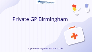 Private GP Birmingham