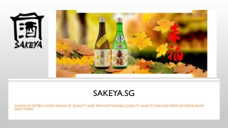 Sake Delivery Singapore