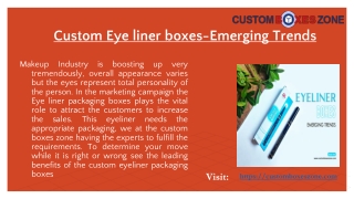 Custom Eyeliner Boxes