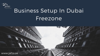 Business Setup In Dubai Freezone