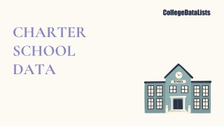 CHARTER SCHOOL DATA