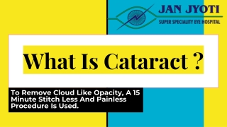 Best Eye Specialist Hospital In Jabalpur | Cataract Surgery & Treatment  