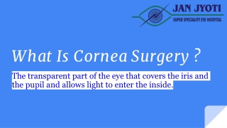 Best Eye Specialist Hospital In Jabalpur | Cornea Surgery & Treatment  Jabalpur
