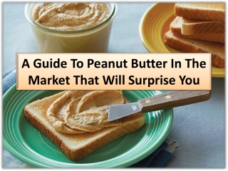 8 steps required during the manufacturing process of peanut butter