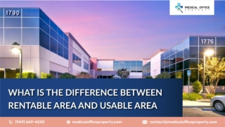 What Is The Difference Between Rentable Area And Usable Area