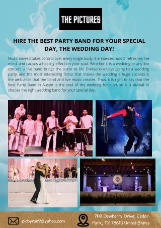 Hire San Antonio Wedding Band to Enjoy Wedding