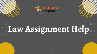 Buy Best Law Assignment Help With Top Experts