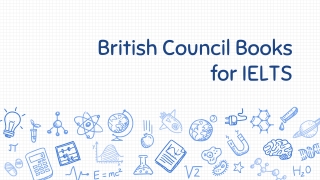 British Council Books for IELTS