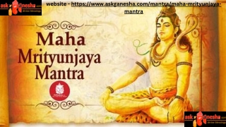 Maha Mritunjaya Maha Anusthan to Overcome Death Inflicting Period.