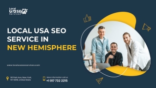 LOCAL USA SEO SERVICE IN NEW HEMISPHERE