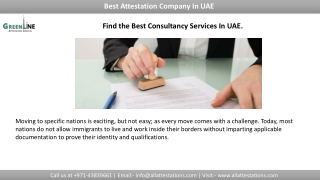 How to find the Best Attestation Services in UAE