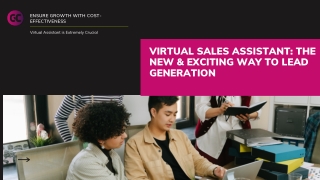 Virtual Sales Assistant The New & Exciting Way To Lead Generation