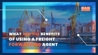 What Are The Benefits Of Using A Freight Forwarding Agent