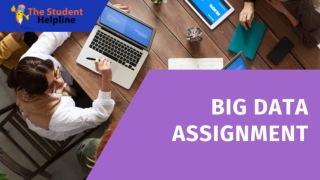 Are You Looking For Big Data Assignment Help