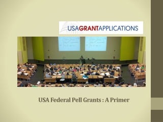 USA Federal Pell Grants - A Primer