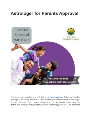 Parents Approval Meaning