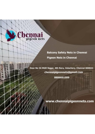 Balcony Safety Nets in Chennai