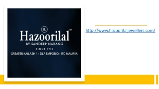 Hazoorilal Jewellers