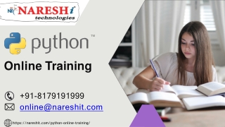 Python Online Training  in Nareshit