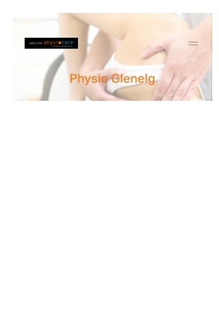 Physio Glenelg