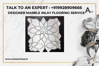 DESIGNER MARBLE INLAY FLOORING SERVICE - Call Now 9928909666