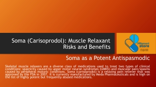 Buy soma 350mg medicine Pain reliever Online Overnight delivery