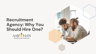 Recruitment Agency Why You Should Hire One