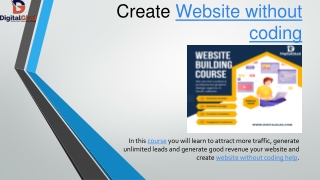 Website Building Course