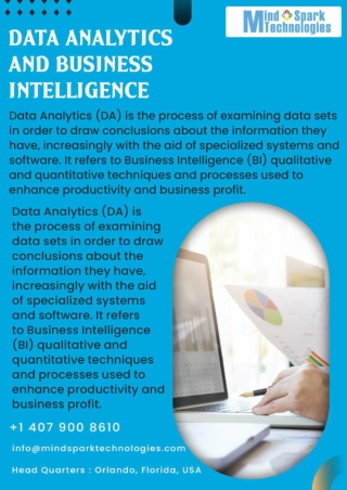 Data Analytics And Business Intelligence - Mind Spark Technologies