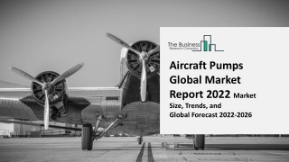 Aircraft Pumps Global Market By Type, Technology, Aircraft Type, Growth Strategies, Opportunities, End User, By Regional