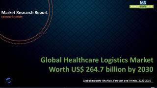 Healthcare Logistics Market Worth US$ 264.7 billion by 2030