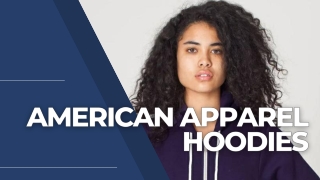 American apparel Hoodies