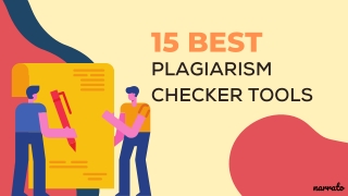 15 Best Plagiarism-Checker Tools