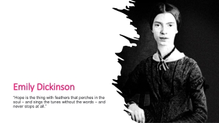 Emily dickinson