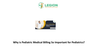 Why is Pediatric Medical Billing So Important for Pediatrics?