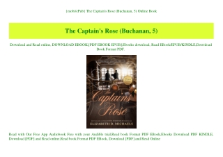 {mobiePub} The Captain's Rose (Buchanan  5) Online Book