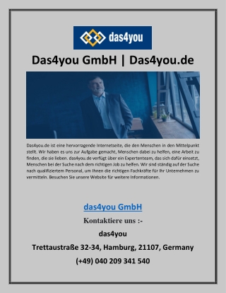 Das4you GmbH | Das4you.de