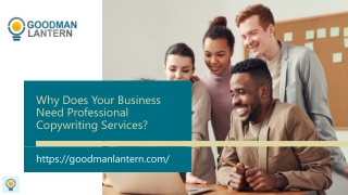 Why Does Your Business Need Professional Copywriting Services