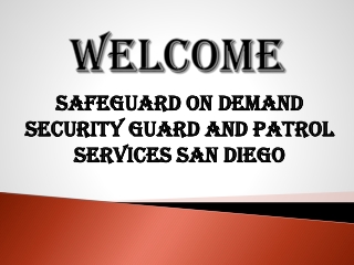 Patrol Services in Huntington Beach