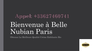 Crème Exfoliante Bio  Au Meilleur Prix
