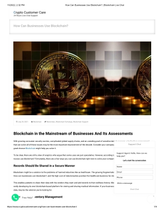 How Can Businesses Use Blockchain
