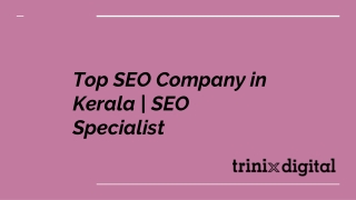 Top SEO Company in Kerala | SEO Specialist