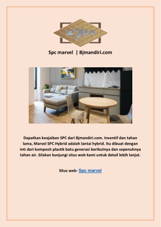 Spc marvel  | Bjmandiri.com