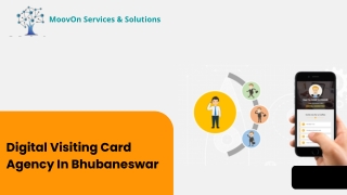 Digital Visiting Card Agency In Bhubaneswar