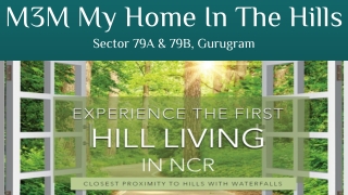 M3M My Home In The Hills Gurgaon - PDF