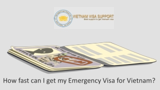 Expedited Visa Services Vietnam